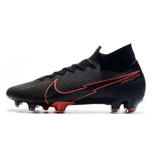 Zapatos Nike Mercurial Superfly 7 Elite DF FG -Negro Rojo_2.jpg